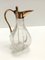 Brass and Murano Glass Liqueur Decanter, Italy, 1920s 5