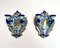 Faience Wall Candleholders, Portugal, 1960s, Set of 2 2
