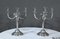 Mid 20th Century Le Lingot Candleholders in Pewter, 1950s, Set of 2 1