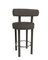 Moderner Collector Moca Bar Chair mit Safire 03 Stoff von Studio Rig 4