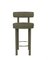 Chaise de Bar Collector Moderne Moca en Tissu Safire 05 par Studio Rig 1