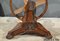 Early 19th Century Restoration Burl Mahogany Pedestal Table 24