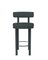 Silla de bar Collector Moca moderna de tela Safire 10 de Studio Rig, Imagen 1