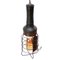 French Work Ceiling Lamp with Rubber Handle & Iron Cage, Image 2