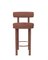 Chaise de Bar Collector Moderne Moca en Tissu Safire 13 par Studio Rig 1