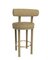 Chaise de Bar Collector Moderne Moca en Tissu Safire 16 par Studio Rig 4