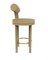 Chaise de Bar Collector Moderne Moca en Tissu Safire 16 par Studio Rig 2