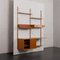 Mueble de pared modular Mid-Century de estilo Poul Cadovius, Dinamarca, años 60, Imagen 6