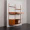 Mueble de pared modular Mid-Century de estilo Poul Cadovius, Dinamarca, años 60, Imagen 7