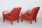 Art Deco Armchairs in Beech attributed to J. Halabala for Up Závody, Czech, 1930s, Set of 2 8