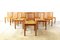 Scandinavian Pine Wood and Wicker Dining Chairs, 1970s, Set of 10 9
