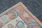 Tapis Oushak vintage, tapis Oushak fané, tapis Oriental, tapis naturel, tapis Tribal en sourdine, tapis tissé, tapis Oushak doux, 1960 2