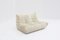 Togo Sofa in Beige Fabric by Michel Ducaroy for Ligne Roset 3