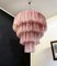 Large Vintage Murano Glass Tiered Chandelier, 1990, Image 3