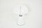 Lámpara de mesa Pipistrello en blanco de Gae Aulenti para Martinelli Luce, años 90, Imagen 10