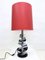 Lámpara de pie Vitage con base de cromo, años 60, Imagen 5