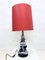 Lámpara de pie Vitage con base de cromo, años 60, Imagen 1
