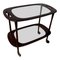 Mahogany Bar Food Trolley by Cesare Lacca, 1950 5