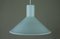 Lámpara colgante P & T de Michael Bang para Holmegaard Glassworks, Dinamarca, años 70, Imagen 5