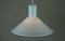 Lampe à Suspension P & T par Michael Bang pour Holmegaard Glassworks, Danemark, 1970s 4