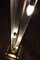 Lámparas de pie Art Déco grandes de hotel de hierro martillado y vidrio, Francia, años 30. Juego de 2, Imagen 16