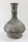 Türkische Vintage Vase aus Metall mit rustikaler Oberfläche 1