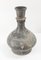 Türkische Vintage Vase aus Metall mit rustikaler Oberfläche 2
