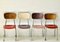 School Chairs, 1970s, Set of 4, Image 2