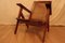 Wood and Cane Armchairs, 1975, Set of 2 8