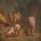Artista fiammingo, Piccolo paesaggio bucolico, 1750, Dipinto ad olio, Incorniciato, Immagine 9