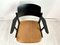 Height-Adjustable Leather Armchair, 1950s, Image 10