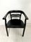Vintage Art Deco Chair in Black 4