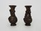 Antique Japanese Dragon Vases in Patinated Bronze, 1900, Image 2