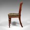 English Dining Chairs in Walnut & Leather, Victorian, 1870s, Set of 8, Image 4