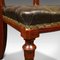 English Dining Chairs in Walnut & Leather, Victorian, 1870s, Set of 8, Image 11