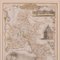 Englische Oxfordshire Landkarte, 19. Jh. 5