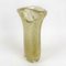 Flower Vase in Transparent Glass and Gold, 1950s, Image 3