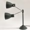 Vintage French Double-Shade Desk Lamp from Jumo, 1940s 6