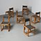 French Chairs by André Sornay, 1960, Set of 6 9