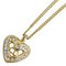 CD Heart Rhinestone Necklace from Christian Dior 1