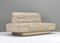 2-Seater Sofa in Ivory Leather from Rolf Benz, Germany, 1980s 8