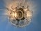 Space Age Sputnik Dandelion Wall Lamp attributed to Veb, Germany, 1960s 3