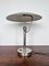 Lampada da tavolo Bauhaus in metallo cromato, Cecoslovacchia, anni '30, Immagine 2