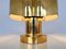 Large Design Brass Table Lamp, Czechoslovakia, 1980s 4