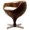 Luna Ball Side Chair attributed to Pierre Guariche, 1960s 1