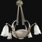 Art Deco Chandelier Hanging Lamp attributed to P. Gilles, France, 1920s, Image 2