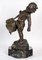 Early 20th Century Regule Sculpture with Marble Base attributed to Auguste Moreau 5