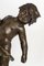 Sculpture en Régule Début 20ème Siècle avec Socle en Marbre attribuée à Auguste Moreau 2