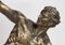 Sculpture en Bronze d'Héraclès avec Socle en Marbre, Début du 20e Siècle 2