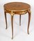 19th Century Louis XV Pedestal Table in Marquetry and Gilt Bronzes, Image 5